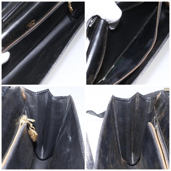 GUCCI Shoulder Bag Leather Black Auth 102039 - Picture 16 of 16